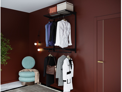 Кронштейны, стационарные полки черный ARISTO