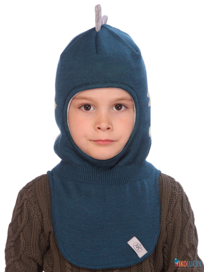 Шапка-шлем  21101-04, цвет сине-морской,серый, р. 48-50