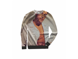 Свитшот 3D Jean-Claude Van Damme, Жан-Клод Ван Дамм №11