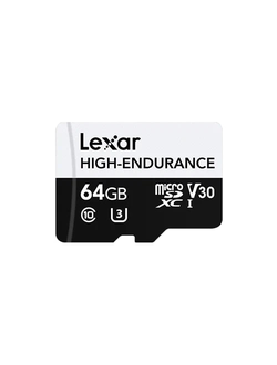 Карта памяти microSDXC Lexar 64 ГБ (HIGH64) (Black)