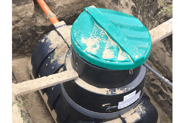 Установка подземной накопительной емкости U2000 для сбора дождевой воды