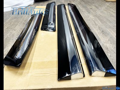 Молдинги Lexus LX 570 черные с хромом 2007-2015