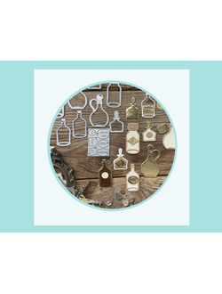 Баночки, флаконы, посуда, садовый инвентарь