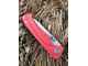 Складной нож Чиж плюс сталь AUS 10,  рукоять G10, цвет красный
