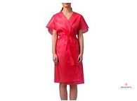 ЧИСТОВЬЕ Халат "Кимоно" одноразовый, без рукавов. Материал -Спандбонд Розовый, 10 шт/уп