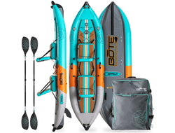 Продажа байдарок (каяков) BOTE Zeppelin Aero 12.6 (Aqua) в Иркутске