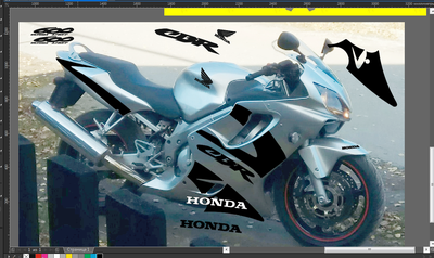 Наклейки Екатеринбург Honda CBR 600f 2003