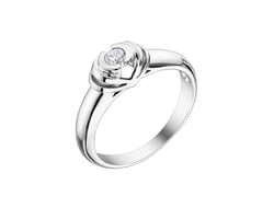 Романтическое помолвочное кольцо арт. 810057.