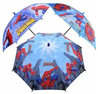 Зонтик  детский Человек Паук, со свистком