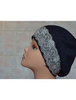 Берет с тесьмой Vizio 4813 коллекция беретов с тесьмой и кружевом Италия