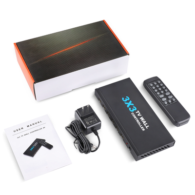 DE/VT-VW30 Контроллер видеостены 4К 3x3 (9 выходов для мониторов 4К)