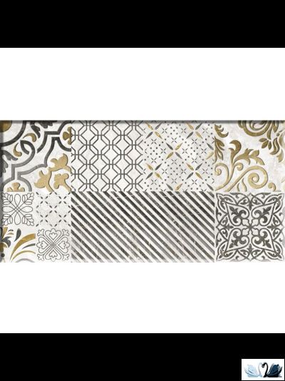 Плитка настенная Belani Valensole Декор 1 горчичный 250х500 мм как пэчворк купить в магазине Marysя