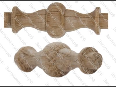 Балясина мебельная 37 мм, дуб (поштучно)