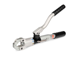 Пресс гидравлический ручной ПГРс-240 БМА серия ПРОФИ для опрессовки неизолированных наконечников и гильз с клапаном АСД из алюминиевого сплава