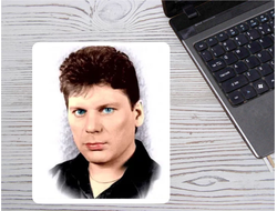 Коврик Сектор Газа, Юрий Хой для мыши №17