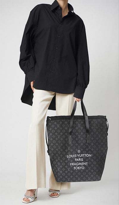 (АРТИКУЛ: 9291/1 ) СУМКА ЖЕНСКАЯ, БОЛЬШАЯ (XXL) , КАНВАС, ЧЕРНАЯ С СЕРЫМ РИСУНКОМ, С КОСМЕТИЧКОЙ