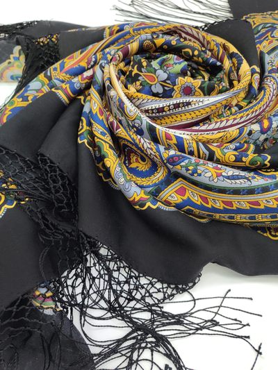 Павловопосадский платок Ожидание 583-18