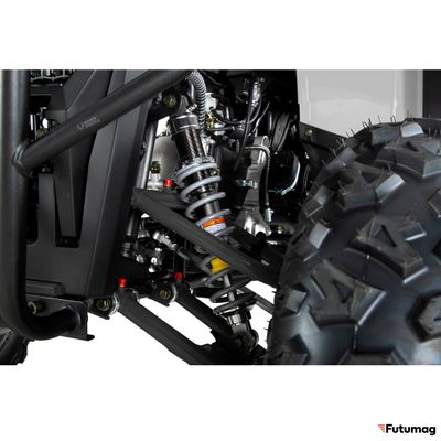 Бензиновый квадроцикл WHITE SIBERIA BARS 200CC PRO Серый