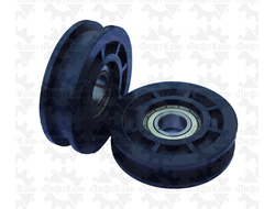 Ролик каретки D=70мм прямоугольный паз 366В.06.06.120Е