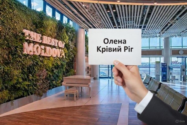 Встреча с табличкой такси аэропорт Кишинев.