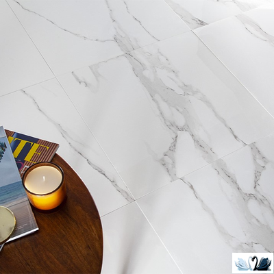 Керамогранит Staro Oasis Milos Statuario 60х60 см полированный цвет белый