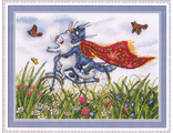 Взлетая над полем ромашек  нв-615, МП Студия (набор для вышивания)