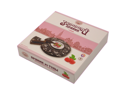 Пряник заварной глазированный "Малина" в коробке 420 гр.