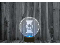 Светильник 3D, ночник Вархаммер, Warhammer 40000 №6