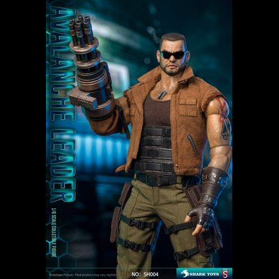 Баррет Уоллес (Final Fantasy VII Remake) - Коллекционная ФИГУРКА 1/6 Fantasy Reset - Avalanche Leader (SH004) - SHARKTOYS