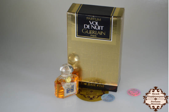 Guerlain Vol de Nuit (Герлен Ночной полет Воль де Нюи) винтажные духи флакон 7.5ml купить