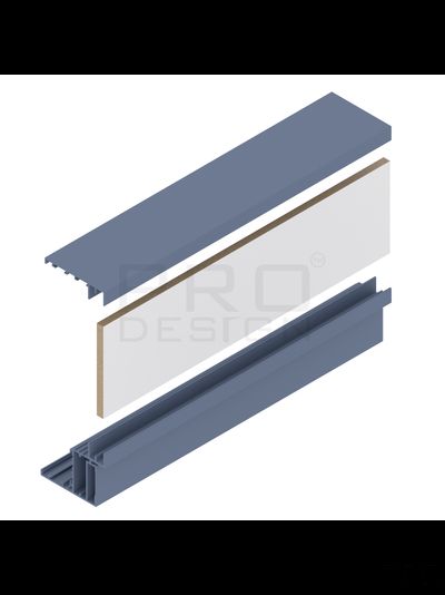 Комплект двери Pro Design Telescopic Egger 2200 мм