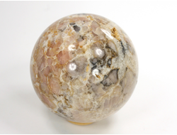 Шар Агат, Кварц, Халцедон, Бразилия (55 мм, 251 г) №29961