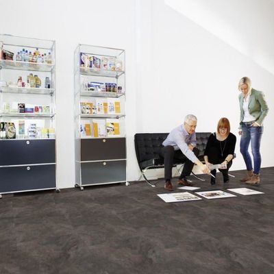 Виниловый пол Wineo 800 Stone Silver Slate DLC00087 замковый