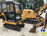 Стекла для мини-экскаваторов CAT 301.6C, 301.8C, 302.5C