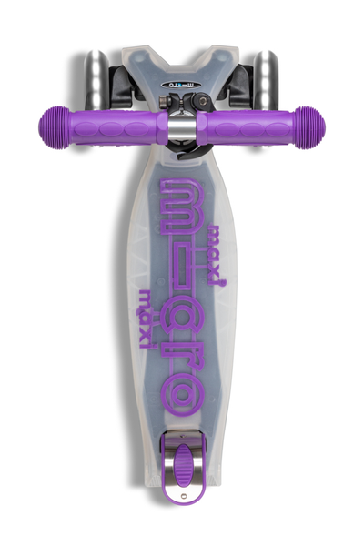 Самокат Maxi Micro Deluxe Flux LED Сиреневый