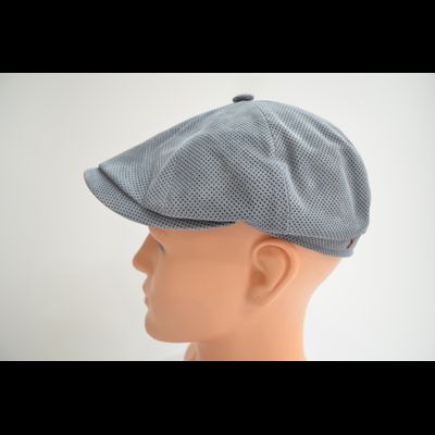 Кепка мужская из кожи Италия Alfonso D' Este