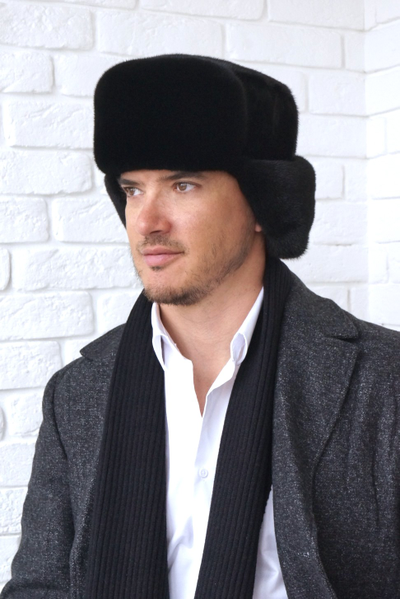 Ушанка "Макси" норка натуральная