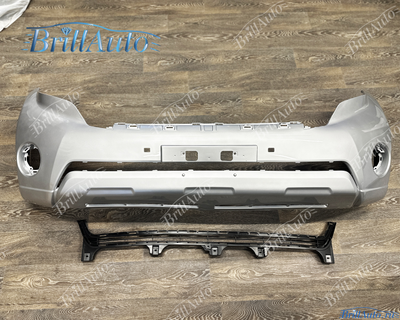 Бампер Toyota Prado 150 серебристый 2013-2017