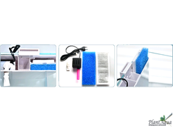 Аквариум Atman RGT-35 белый, 13 литров (350х180х260 мм)