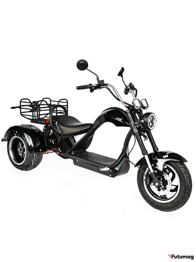 Электроскутер citycoco Skyboard Trike Chopper