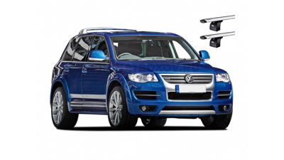 Дуги THULE для VW Touareg, PORSCHE Cayenne в штатные места (Т-профиль)
