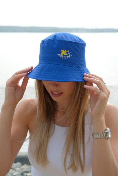 Панама взрослая синяя (мяч классический/пляжный)