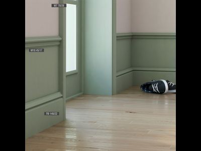 Молдинг М10 - 45*17*2000мм