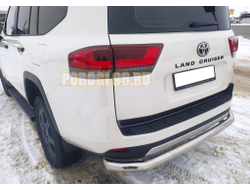 Защита заднего бампера d76 для Toyota Land Cruiser 300 GR Sport 2021-