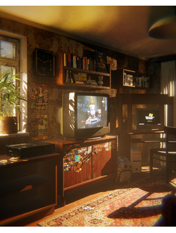 холст "Один день лета"