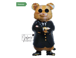 Шар Капитан Удача Хомяк (размер шара 97 см)