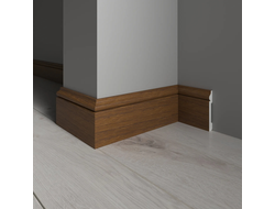 Напольный плинтус Decor-Dizayn 005-85SH, влагостойкий, ударопрочный, 2,4 метра