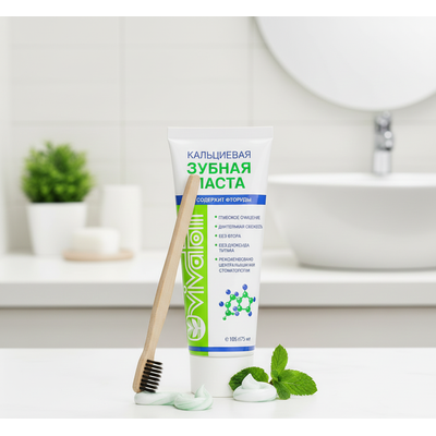 Зубная Паста «Виватон» Кальциевая (75 мл)