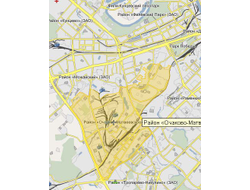 Веерная, Колесовой, Марии Поливановой, Матвеевская, Озерная, Очаковская Большая, Очаковское шоссе, Проектируемый пр-кт.