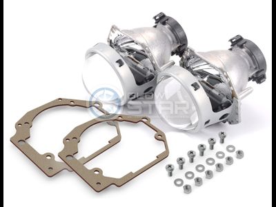 Комплект Hella 3R с рамками для автомобиля Subaru Legacy Outback B13 рестайлинг (2006 - 2009)